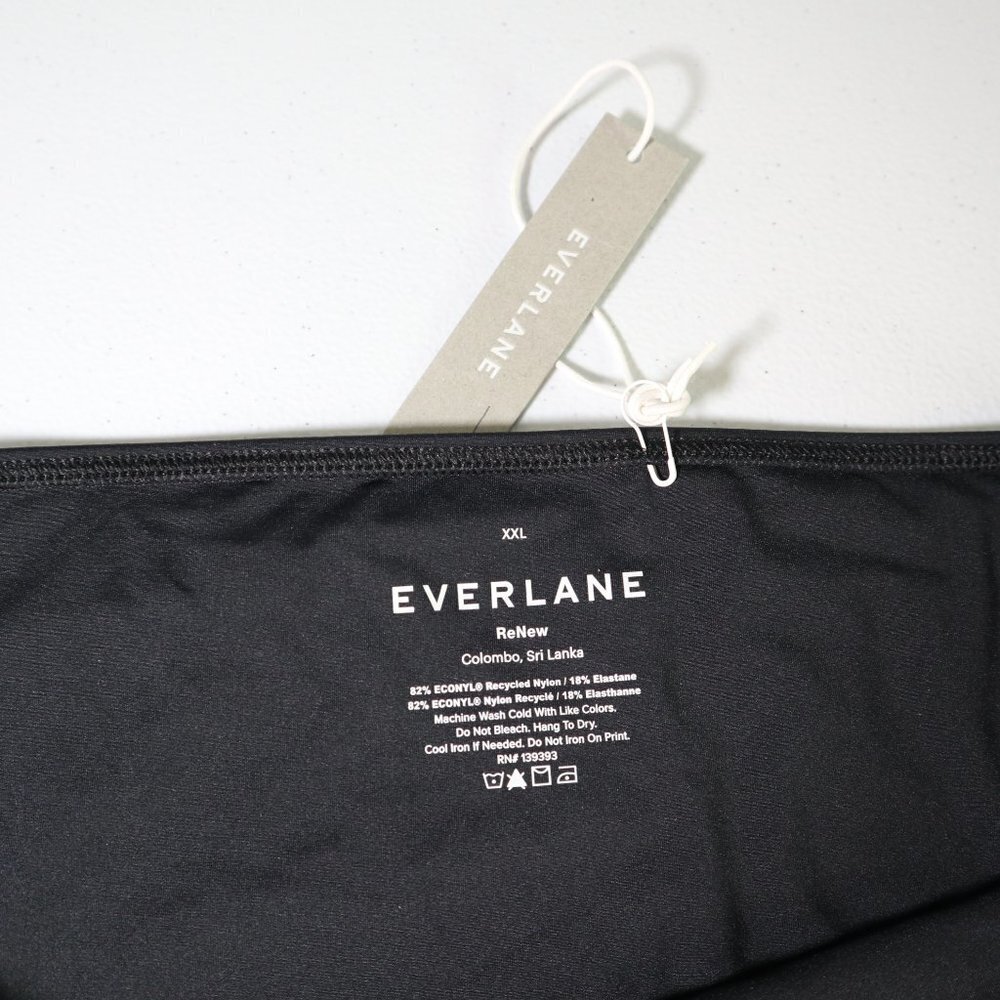 NEW Everlane The High-Rise Hipster Bottom Black XXL - Picture 5 of 7
